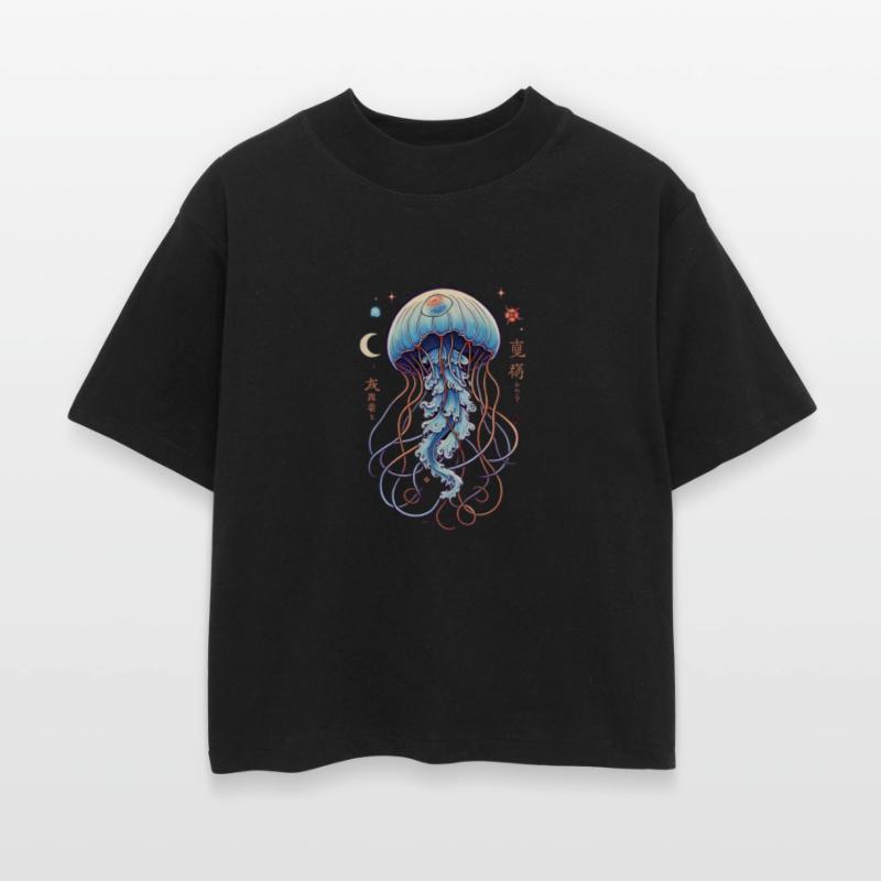 Aqua Nebula Mystical Jellyfish Dance