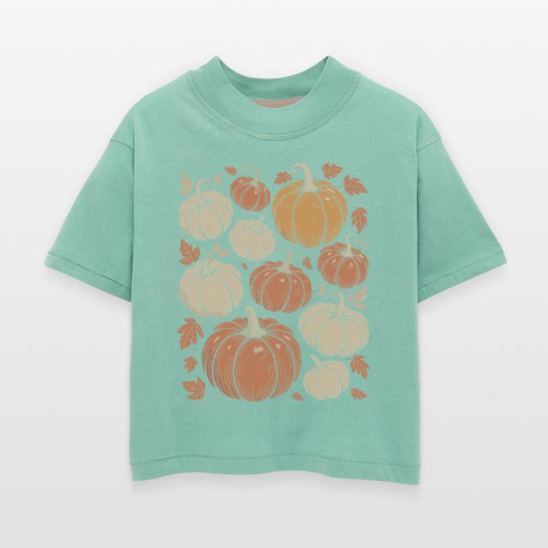 Autumn Pumpkin Harvest Design for Fall Lovers