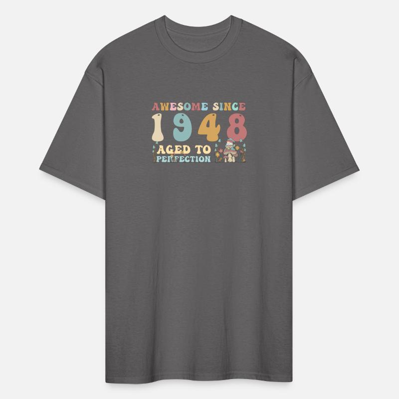 Awesome since 1948 - 75th Birthday - 2023 Groovy