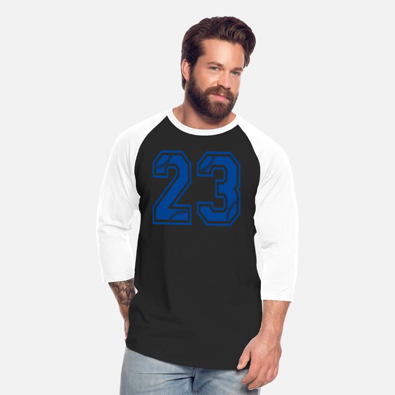 Baseball Number 23 Blue Sports Player Uniform Jers