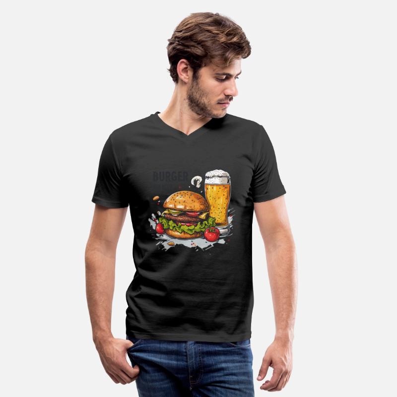 Burger And Beer Food Alcohol Funny Sayings