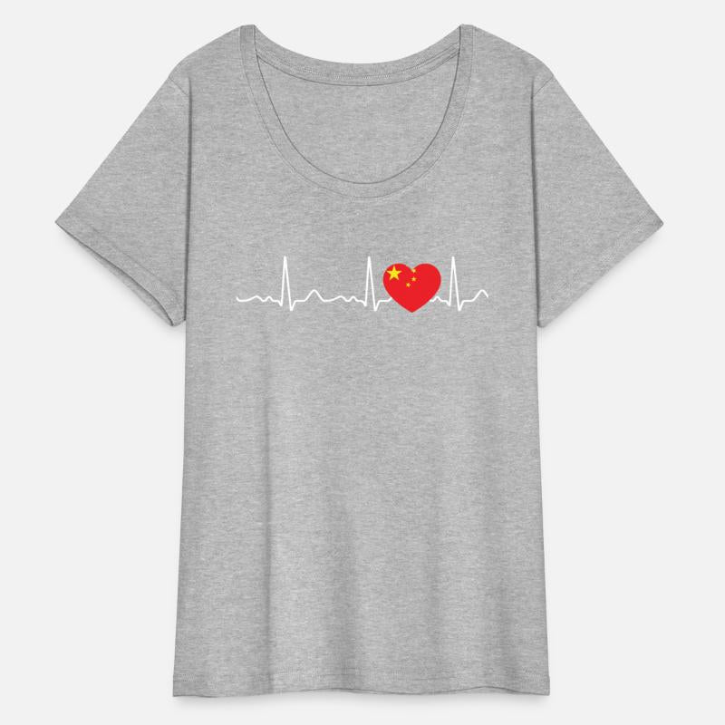 China - heartbeat, pulse, heart line, ecg