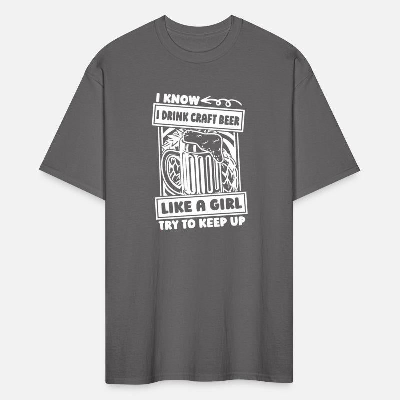 Craft Beer Home Brewing Girl