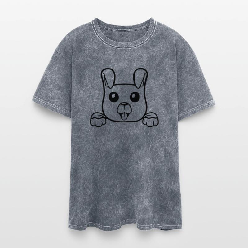 Dog Behind Wall Fence Sign Looks Happy Cute Puppy