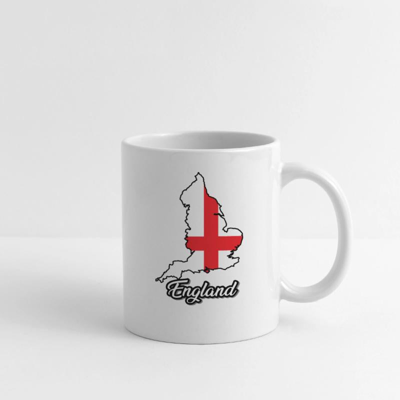 England Flag Map, Country