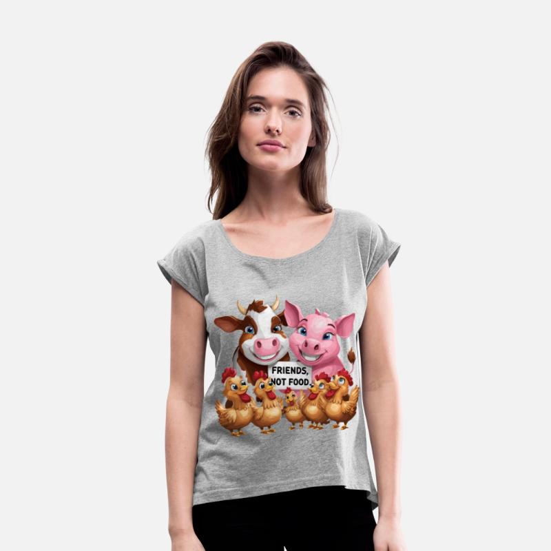 Friends Not Food No Meat for a Vegetarian and