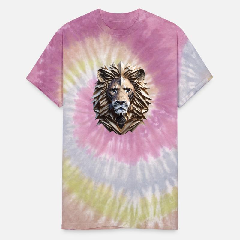 Geometric Lion Head