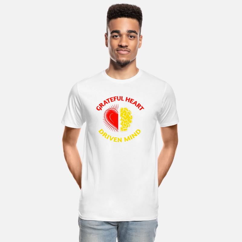 Grateful Heart, Driven Mind: Balanced Life Tee