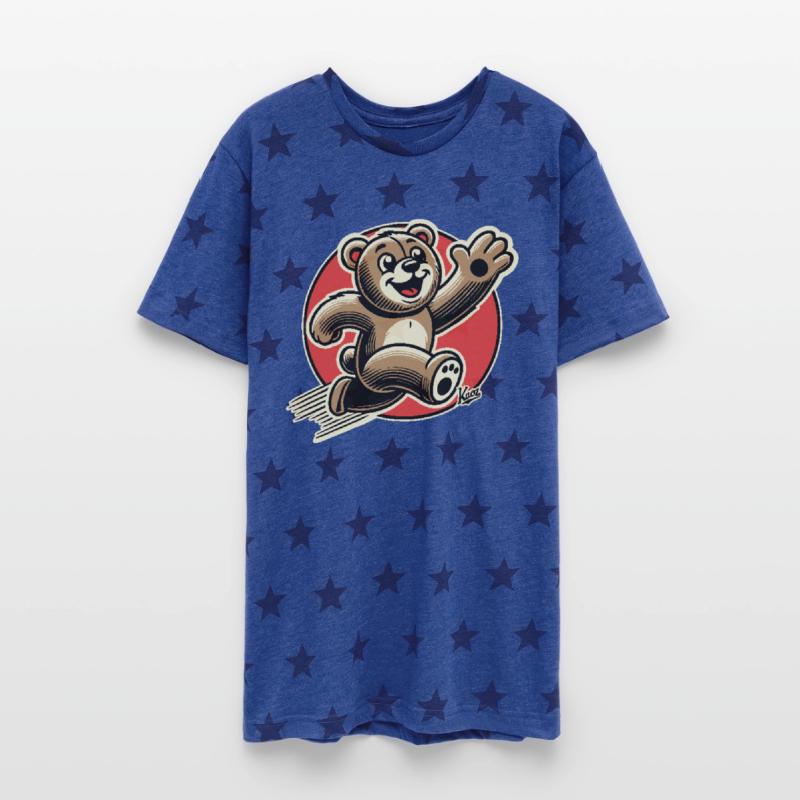 Happy Running Toy Bear