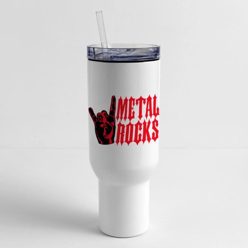 Heavy metal rocks hard rock music fun hand gesture