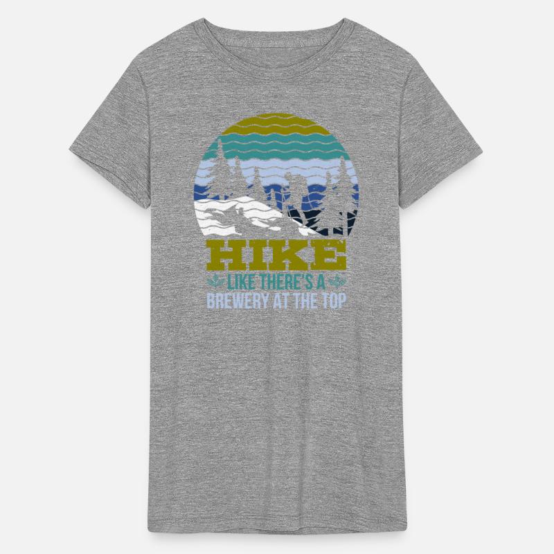 Hiker funny Beer lover Hiking Mountaineering