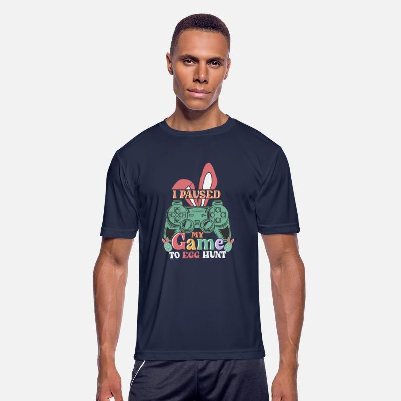 I Paused My Game To Egg Hunt Easter Funny Gamer Bo