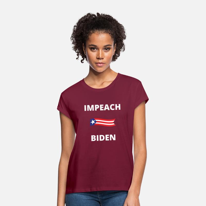 Impeach Joe Biden Red White and Blue