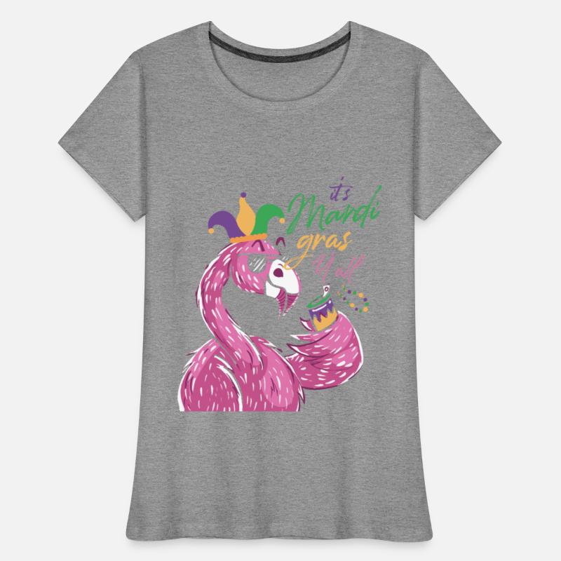 It's Mardi Gras Y'all Shenanigan Beans Flamingo