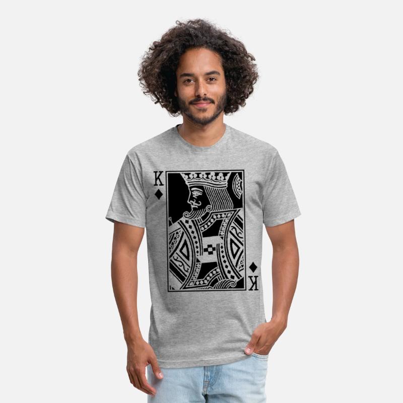 King Poker Card of Diamonds Playing Cards