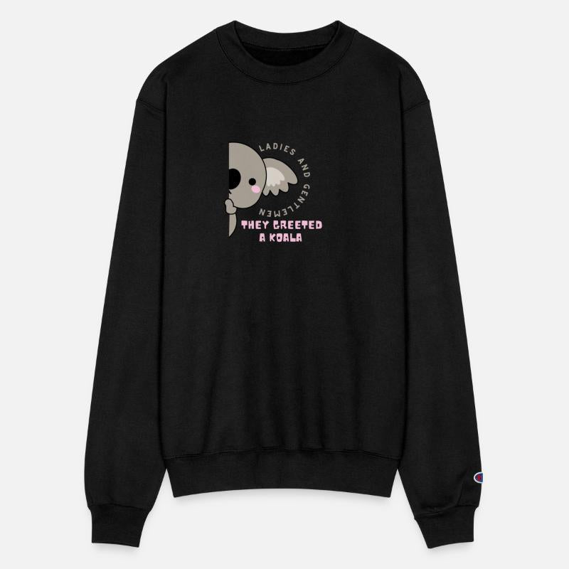 They greeted a koala