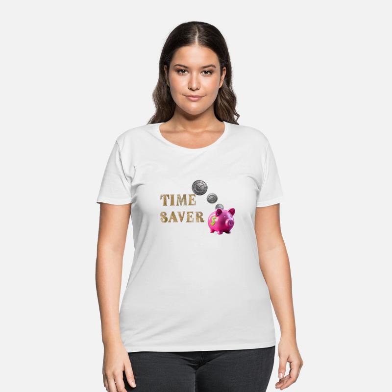 Time Saver Piggy Bank - with Lincoln Log Text