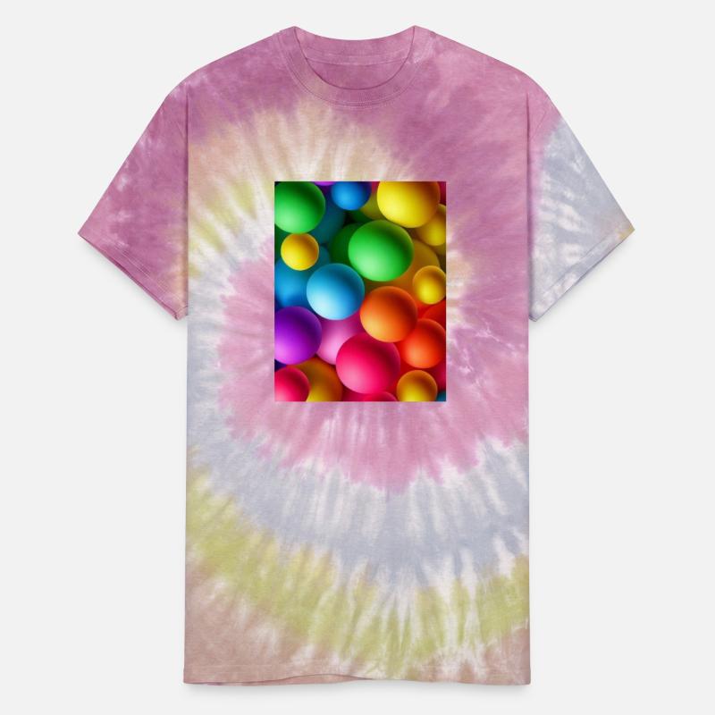 Vibrant Multi Colored Spheres