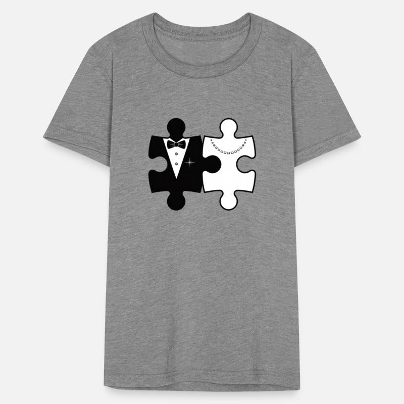 Wedding Puzzle Pieces Shirt Unity