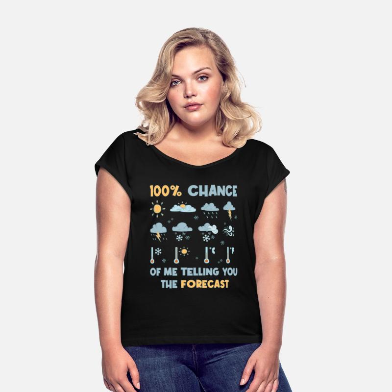100 Percent Chance Forecast Funny Meteorology Gift