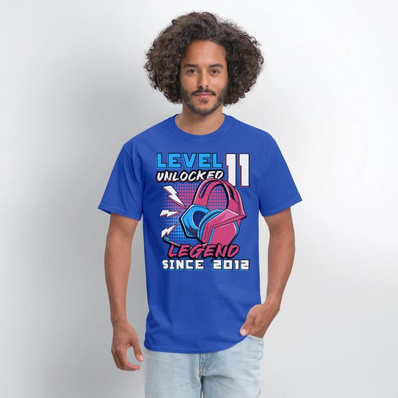 11th birthday 11 years Gamer Level 11 Complete