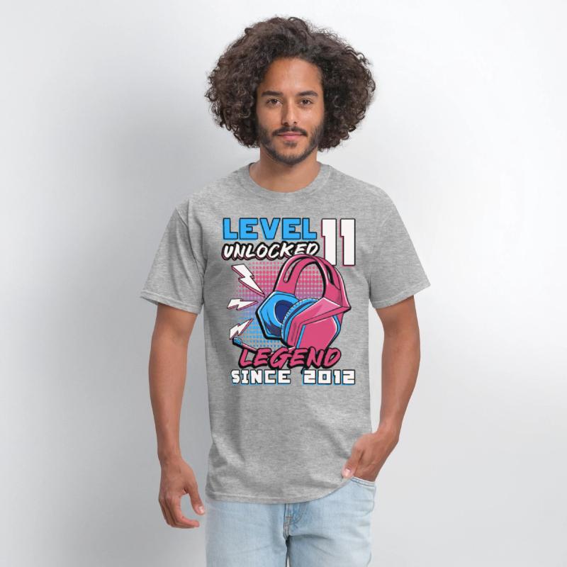 11th birthday 11 years Gamer Level 11 Complete