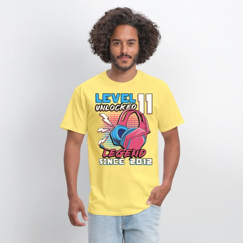 11th birthday 11 years Gamer Level 11 Complete