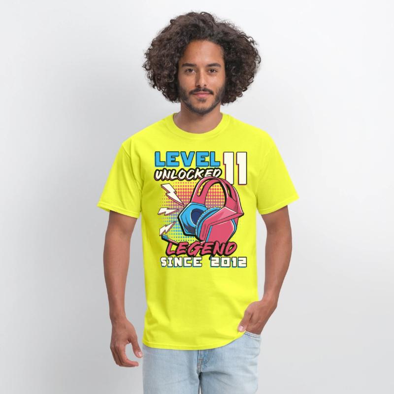 11th birthday 11 years Gamer Level 11 Complete