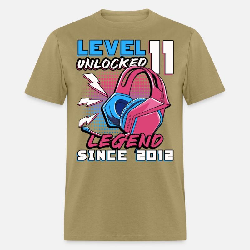 11th birthday 11 years Gamer Level 11 Complete