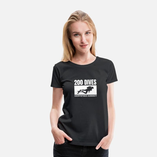 200th Dive Gift Scuba Diving Diver