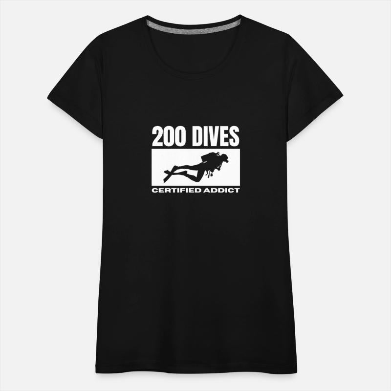 200th Dive Gift Scuba Diving Diver