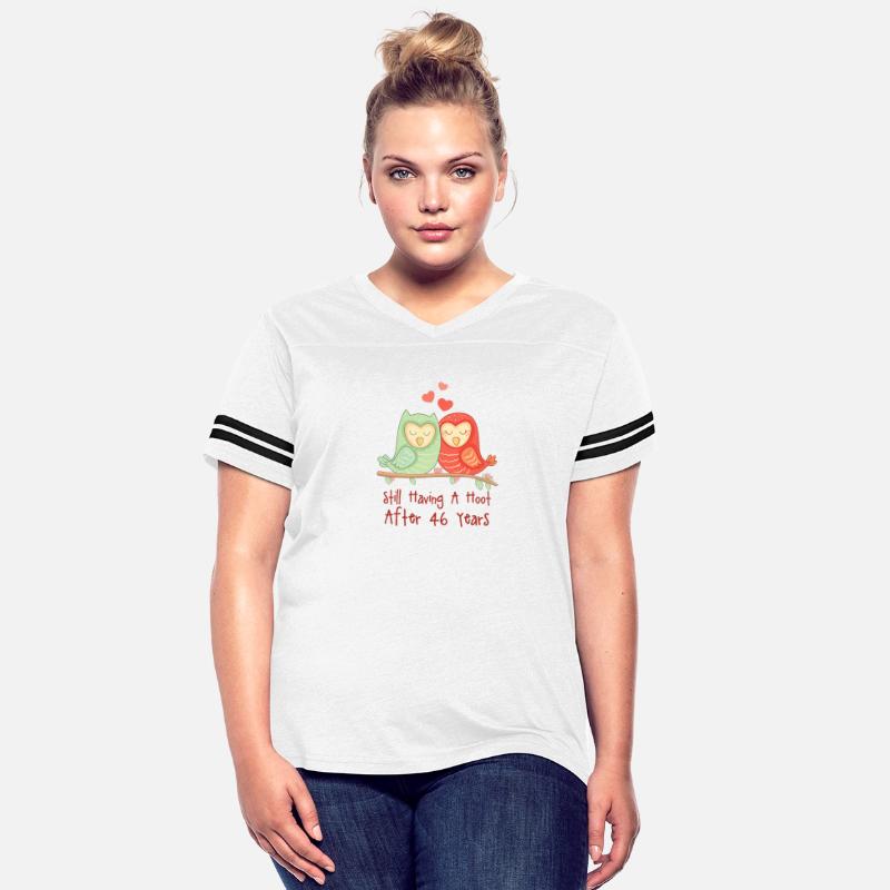 46th Wedding Anniversary Owls T Shirt Still Having