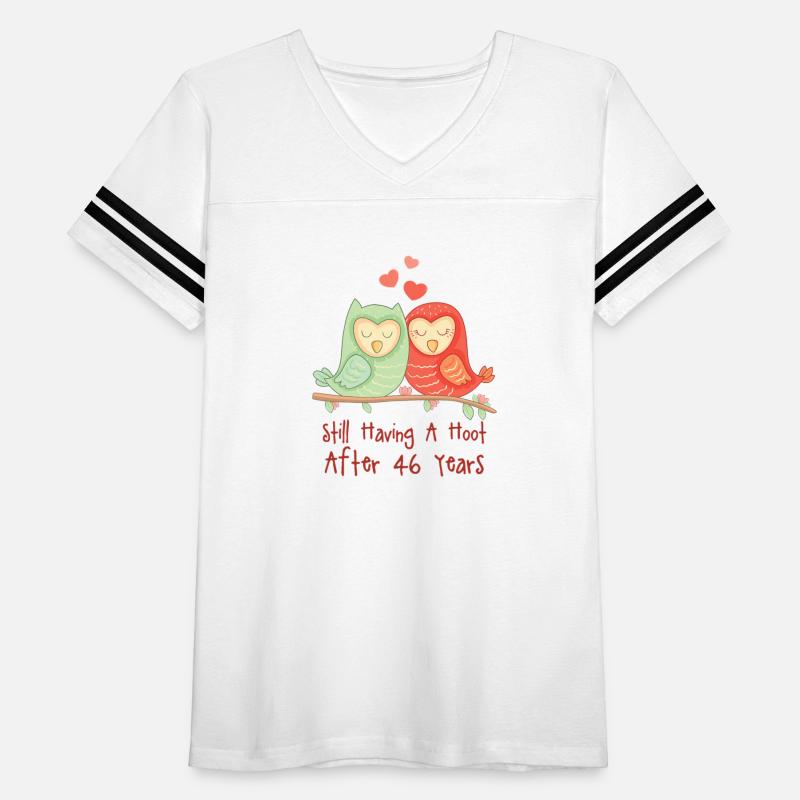 46th Wedding Anniversary Owls T Shirt Still Having