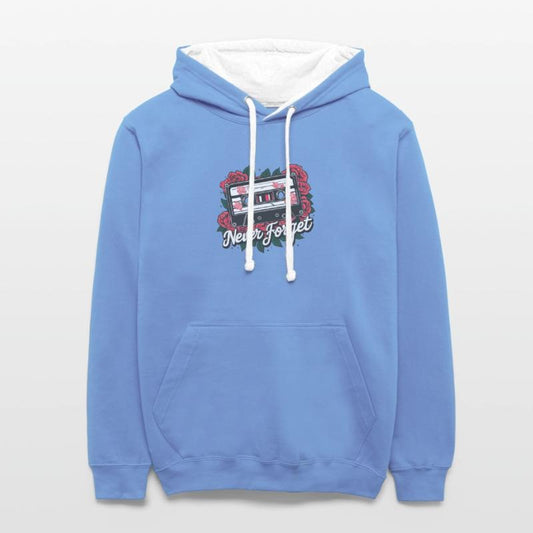 A cassette tape colored with roses