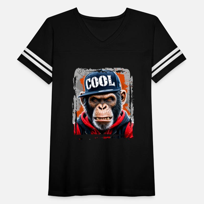 a fierce chimpanzee abstract GRAFFITI cool