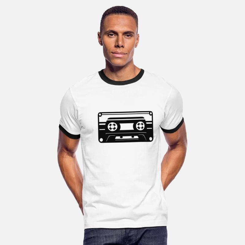 A vintage-inspired illustration of cassette tape
