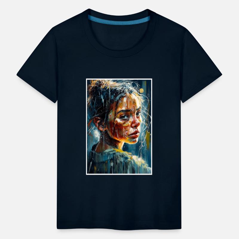 Abstract Sad Girl Unhappy People Sadness