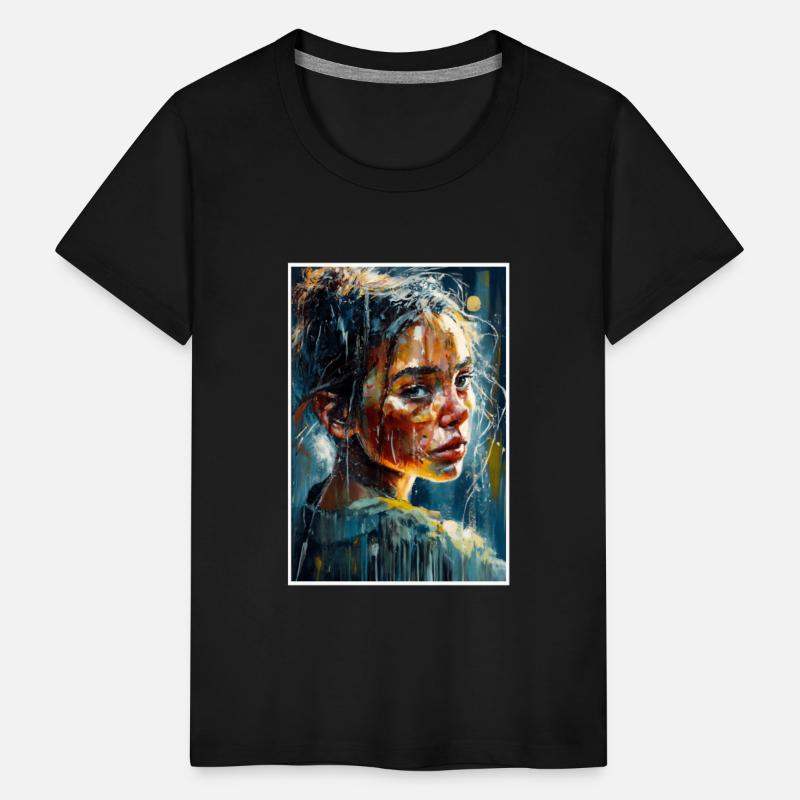 Abstract Sad Girl Unhappy People Sadness