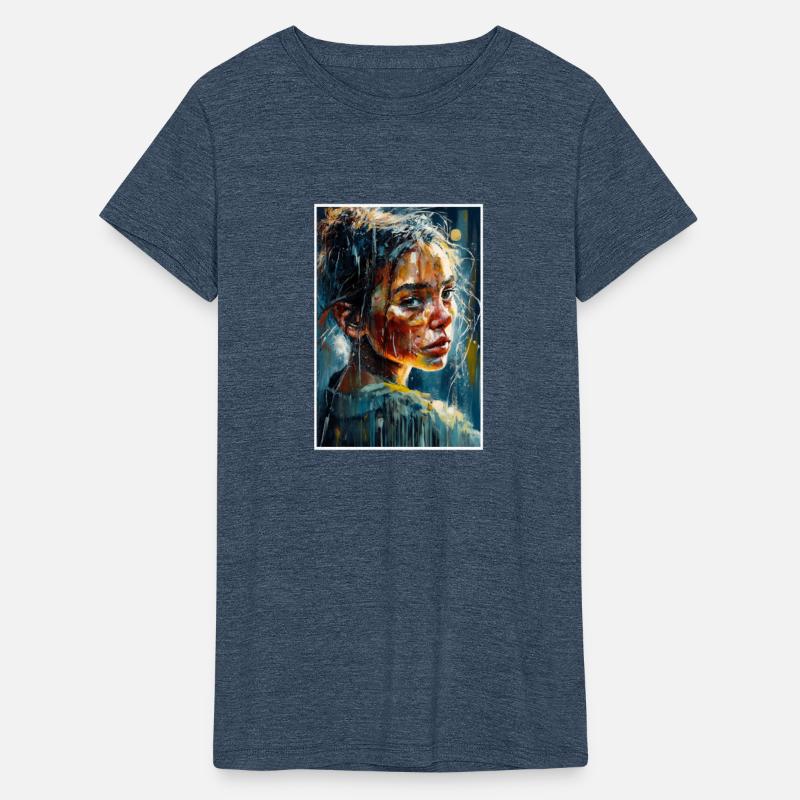 Abstract Sad Girl Unhappy People Sadness