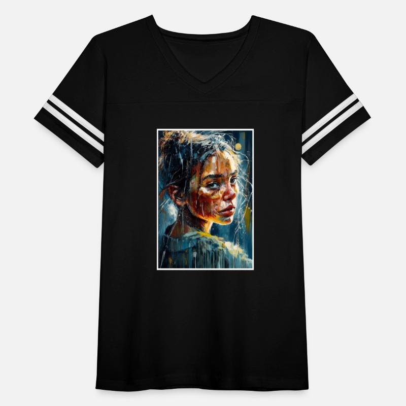 Abstract Sad Girl Unhappy People Sadness