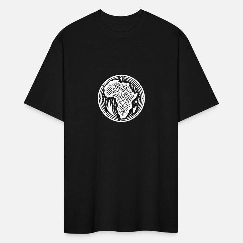 Africa Continent Vintage Tattoo Style Jewelry