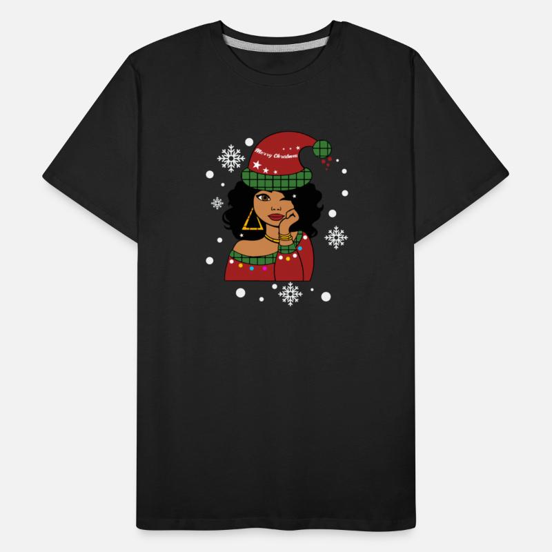 African American Christmas Santa Claus