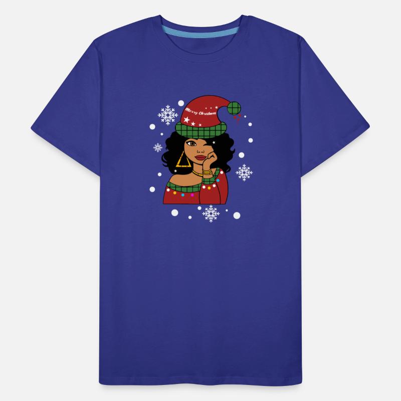 African American Christmas Santa Claus