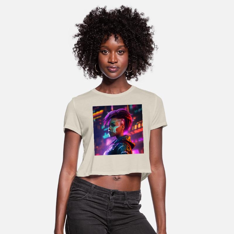 African American Woman Cyberpunk