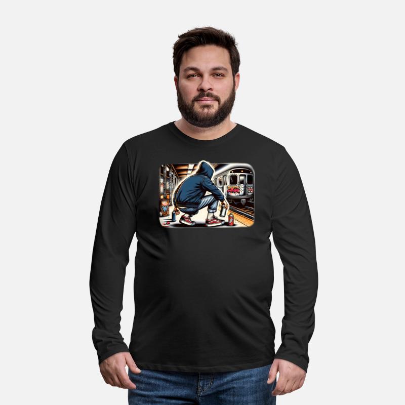 AI Teen in Subway Layup Underground- Masked Border