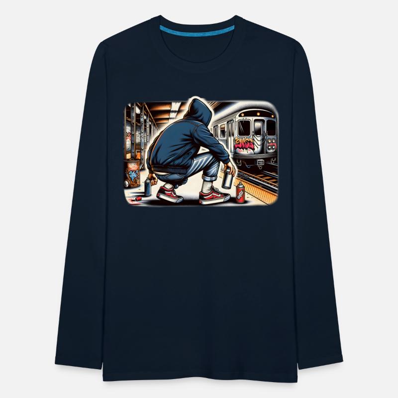 AI Teen in Subway Layup Underground- Masked Border