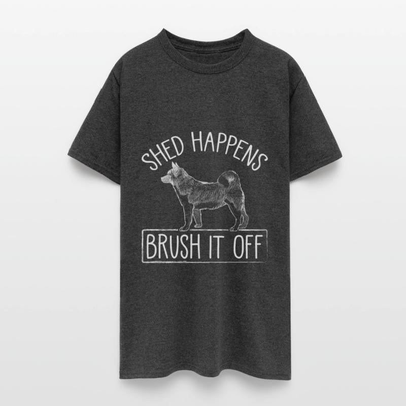 Akita Dog hair Shed Brush It Off Animal Lover