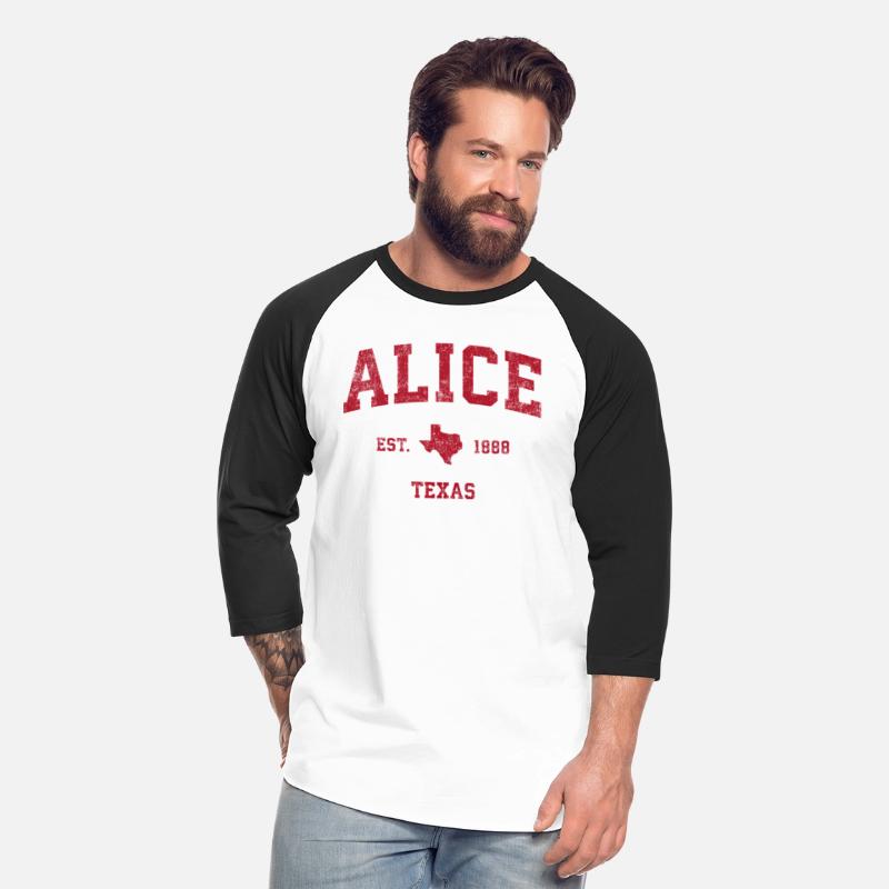 Alice Texas Tx Sports Red Print