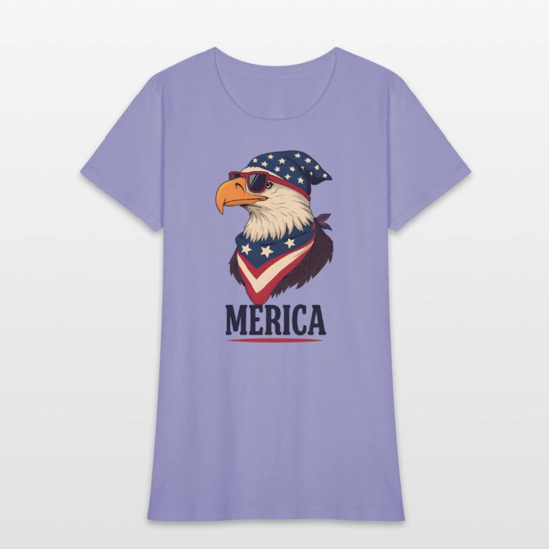 America Sunglass Eagle - Funny 4th of July Graphic
