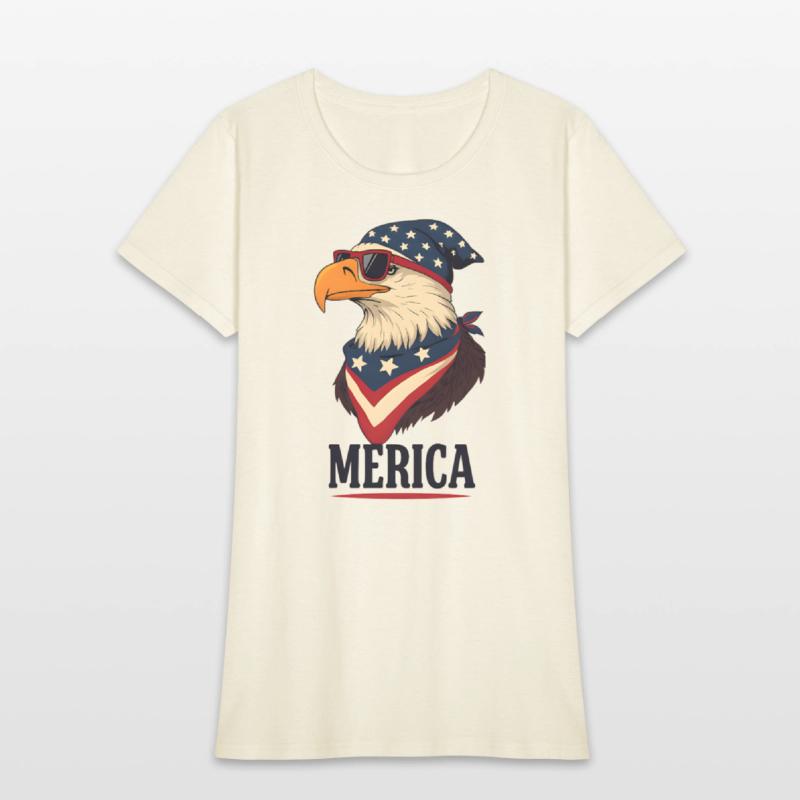 America Sunglass Eagle - Funny 4th of July Graphic